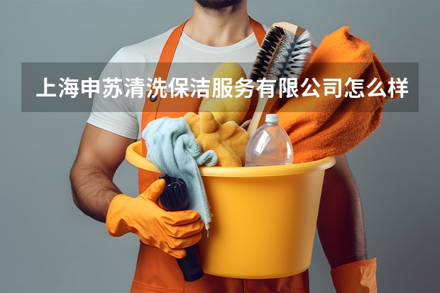上海申苏清洗保洁服务有限公司怎么样？
