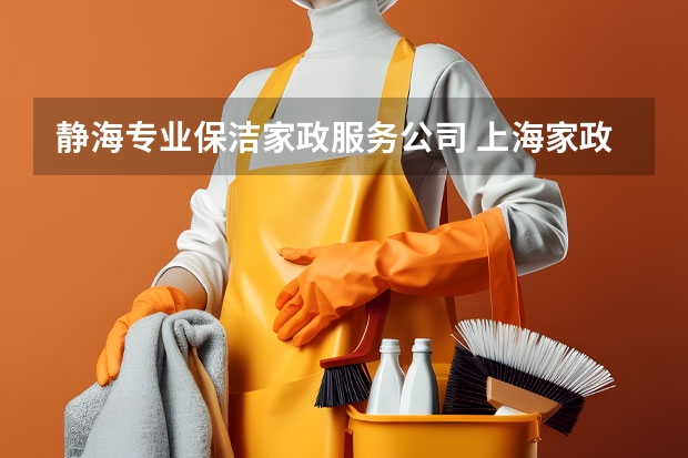 静海专业保洁家政服务公司 上海家政公司排名前十